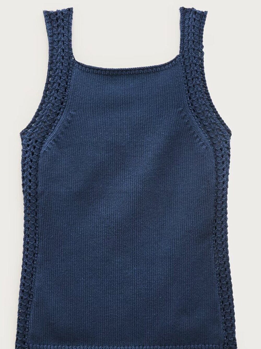 NWT J. Crew Crochet Sweater Tank, Size L